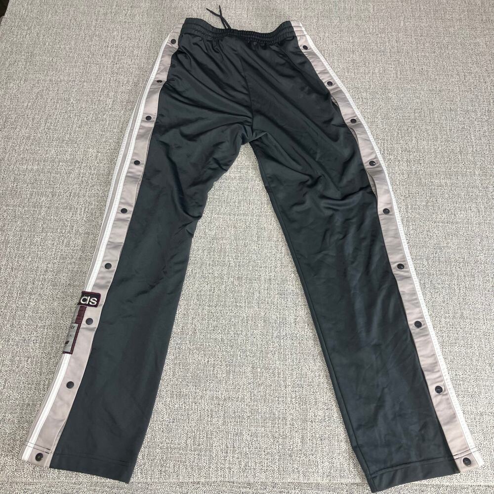 Adidas Originals Adibreak Track Pants Training Pants Snap Side Gray Small